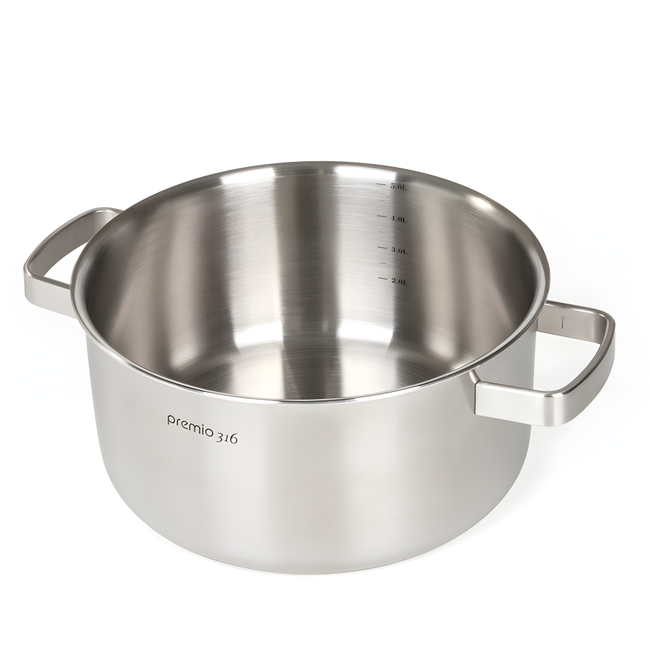 엘솜 통5중 스테인리스 316 냄비 찌개 인덕션 24cm - 상세 이미지 4
