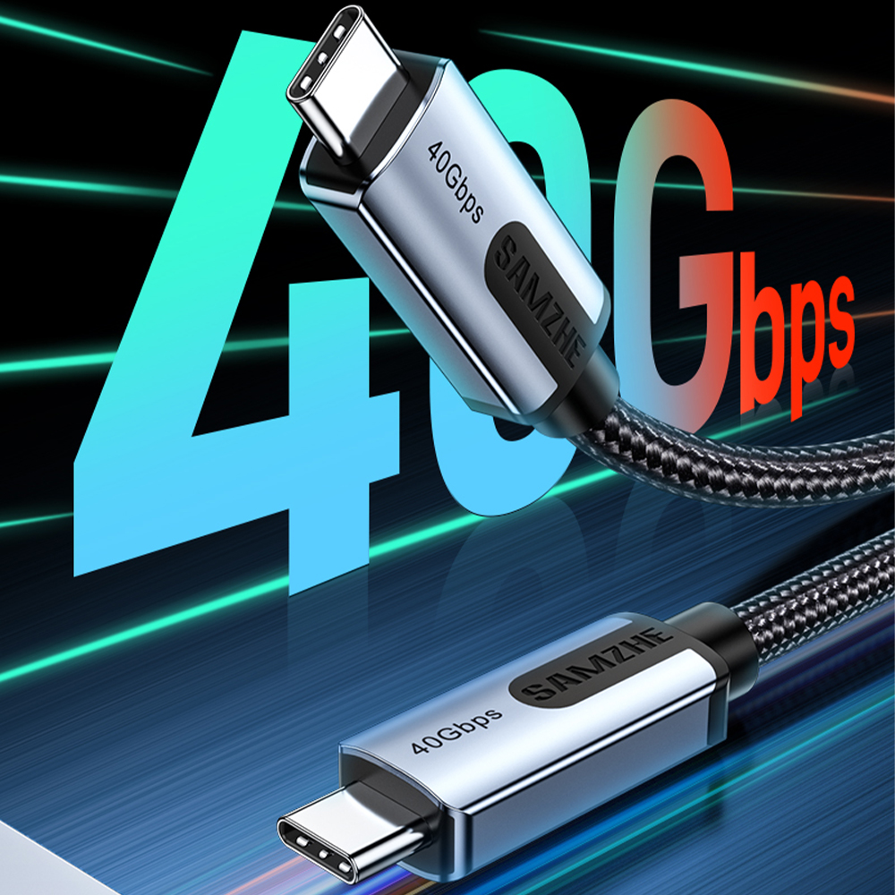 삼지 USB4 8K 40Gbps 240W C to C타입 고속충전케이블 UF - 상세 이미지 2