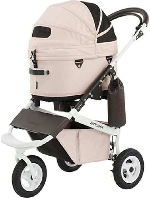 에어버기 돔3 블러썸 레귤러 대형견 중형견 강아지 고양이 접이식 브레이크 모델 개모차