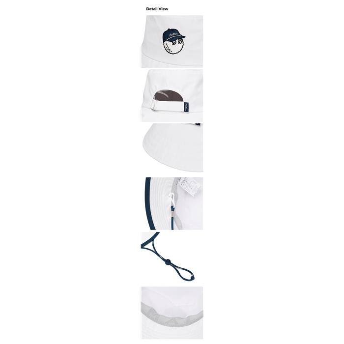 (오늘출발)말본 골프 여성 언발란스 버킷 햇 M4142PCP31WHT : 럭셔리엑스