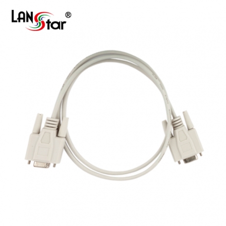 랜스타 LS-SER-9FF-15M DB9FF 크로스 타입 시리얼케이블 15M - 상품 이미지