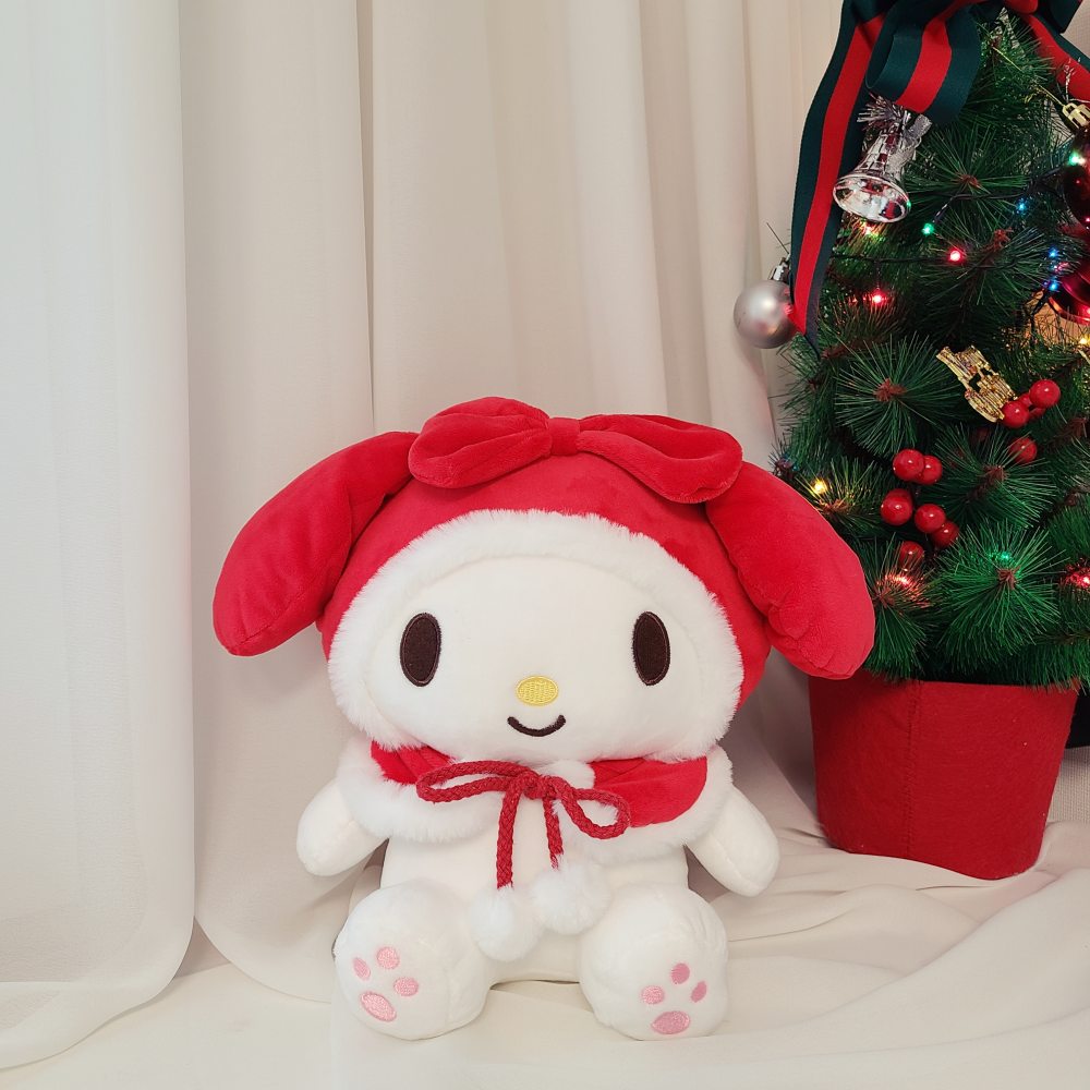 산리오 인형 마이멜로디인형 빨간망토 산타