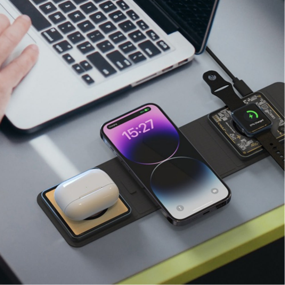 삼성무선충전기 3in1 접이식폴딩 무선 멀티 충전기