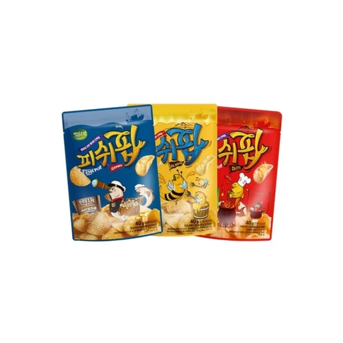 [ 1+1+1 ] 단백질영양스낵 피쉬팝 고단백 명태과자 40g