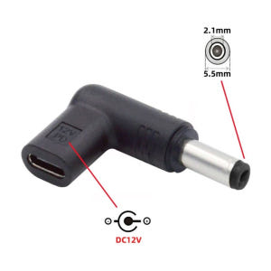 C타입 to 12V DC 노트북 변환 젠더 컨버터 외경 5.5mm 내경 ... 개봉기 | 실사용 후기 - 상품 이미지 2