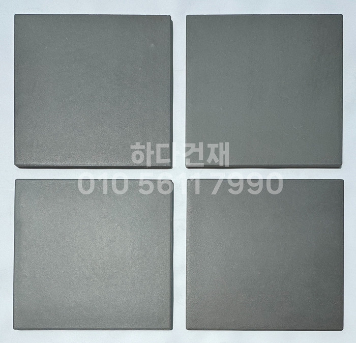 테라코타타일 300x300x11T 그레이 외벽 바닥타일 / 하다건재 점토타일 시공사례