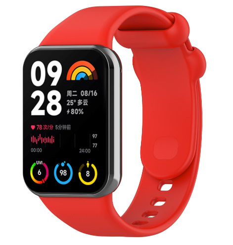 샤오미 미밴드 8 9 프로 / 레드미 워치 4 5 스트랩 실리콘 - 상세 이미지 2