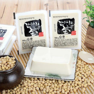 잔다리 전두부 비지를 빼지 않은 영양만점두부 310g 4모 맛있게 먹은 솔직 후기 - 상품 이미지 1