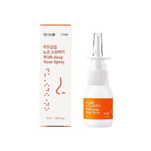 의약외품 코골이방지보조제 위드슬립 노즈스프레이 30ml 코점막수분유지 - 메인 이미지