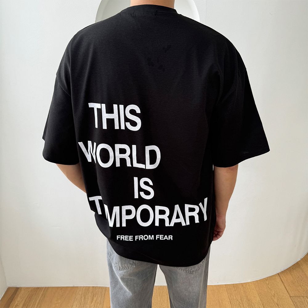 1+1 남자프린팅반팔 쿨티셔츠 - 상세 이미지 5