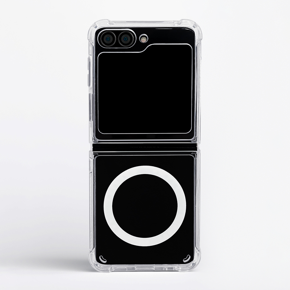 갤럭시 맥세이프 범퍼케이스 투명, 갤럭시Z 플립6 - 상품 이미지