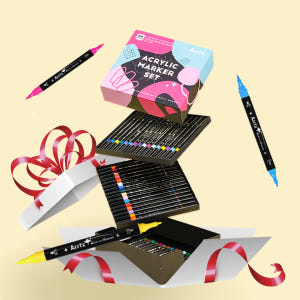 아트엑스 아크릴 마카펜 표준형 64색 세트 전문가용 실사용 후기 | 효과 있을까? - 상품 이미지 3