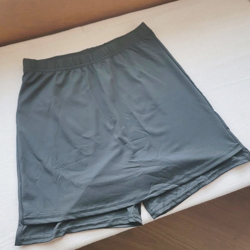여성 속바지 y존 치마 원피스 속바지 교복 흰색 여름 - 상세 이미지 4