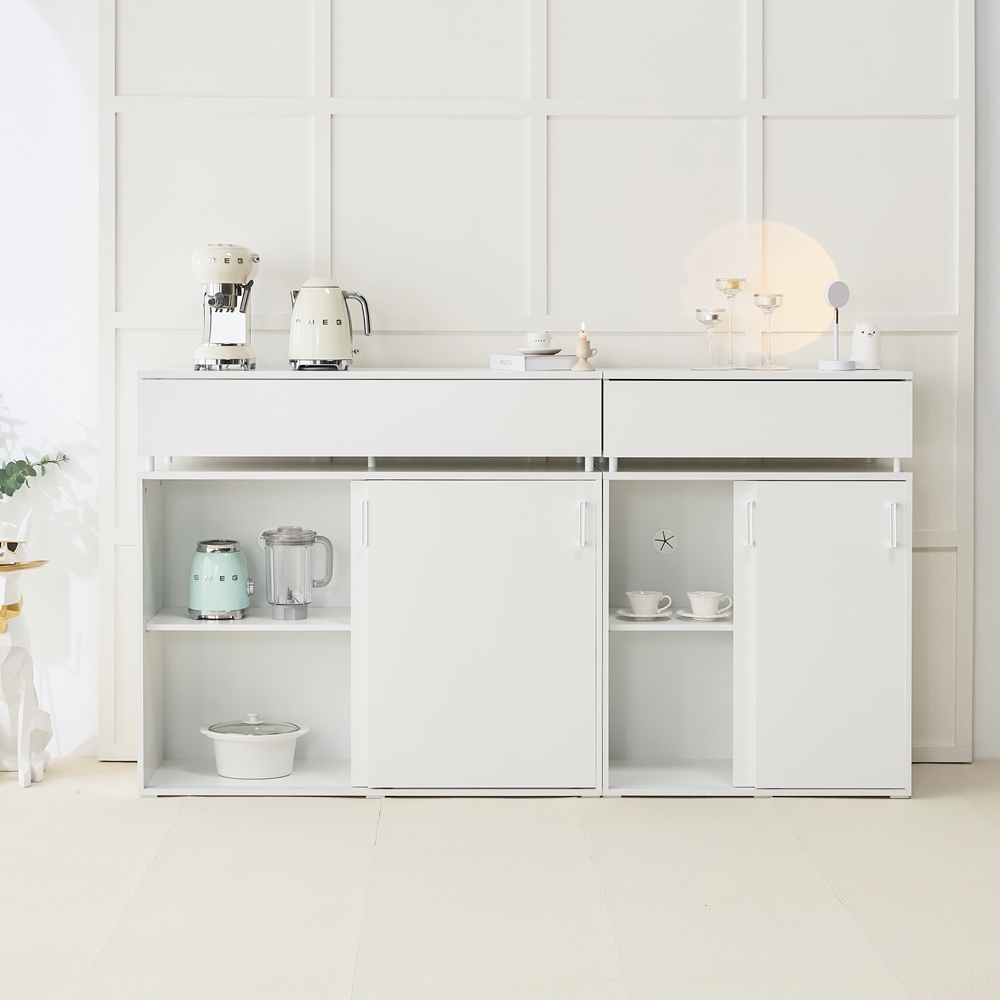 아르멜 슬라이드 슬라이딩 수납장 공간분리 미닫이 안방 800