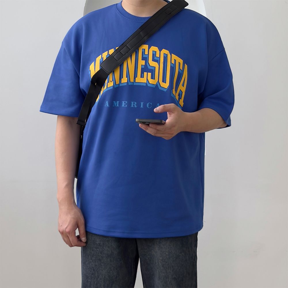 쿨티셔츠 남자박스티 남자프린팅반팔 - 상세 이미지 3