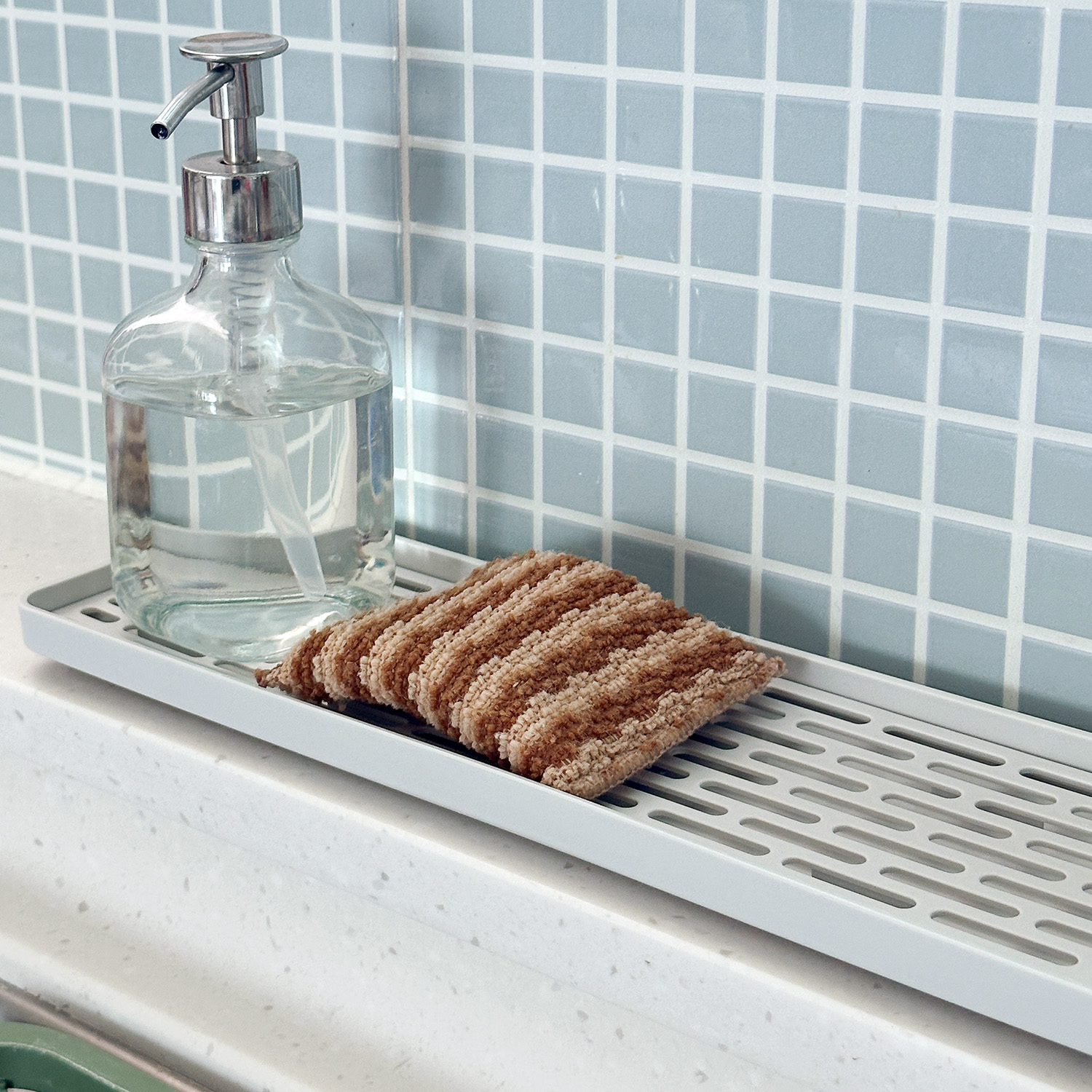 컵 그릇 텀블러 식기 물빠짐 건조대 정리대 트레이 - 상세 이미지 3