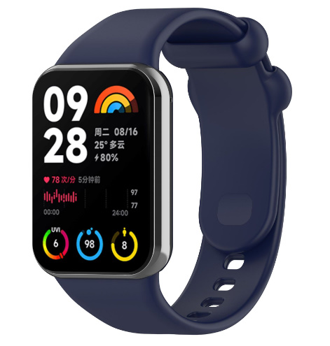 샤오미 미밴드 8 9 프로 / 레드미 워치 4 5 스트랩 실리콘 - 상세 이미지 4