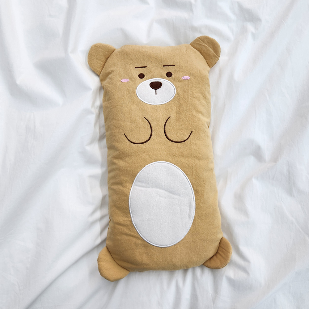 더베딩샵 베어 애착인형베개 메밀베개 곰돌이베개 - 상세 이미지 3