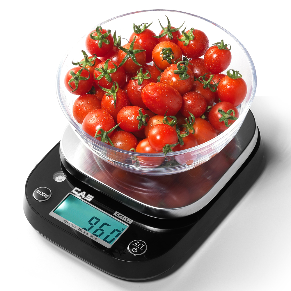 카스 CAS 5kg 충전식 디지털 주방저울 CKS-12 C타입 USB 충전 전자저울 상업용 - 상세 이미지 5