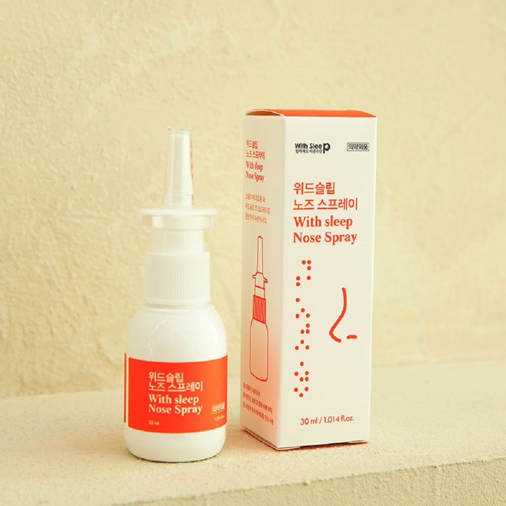 의약외품 코골이방지보조제 위드슬립 노즈스프레이 30ml 코점막수분유지 - 상세 이미지 2