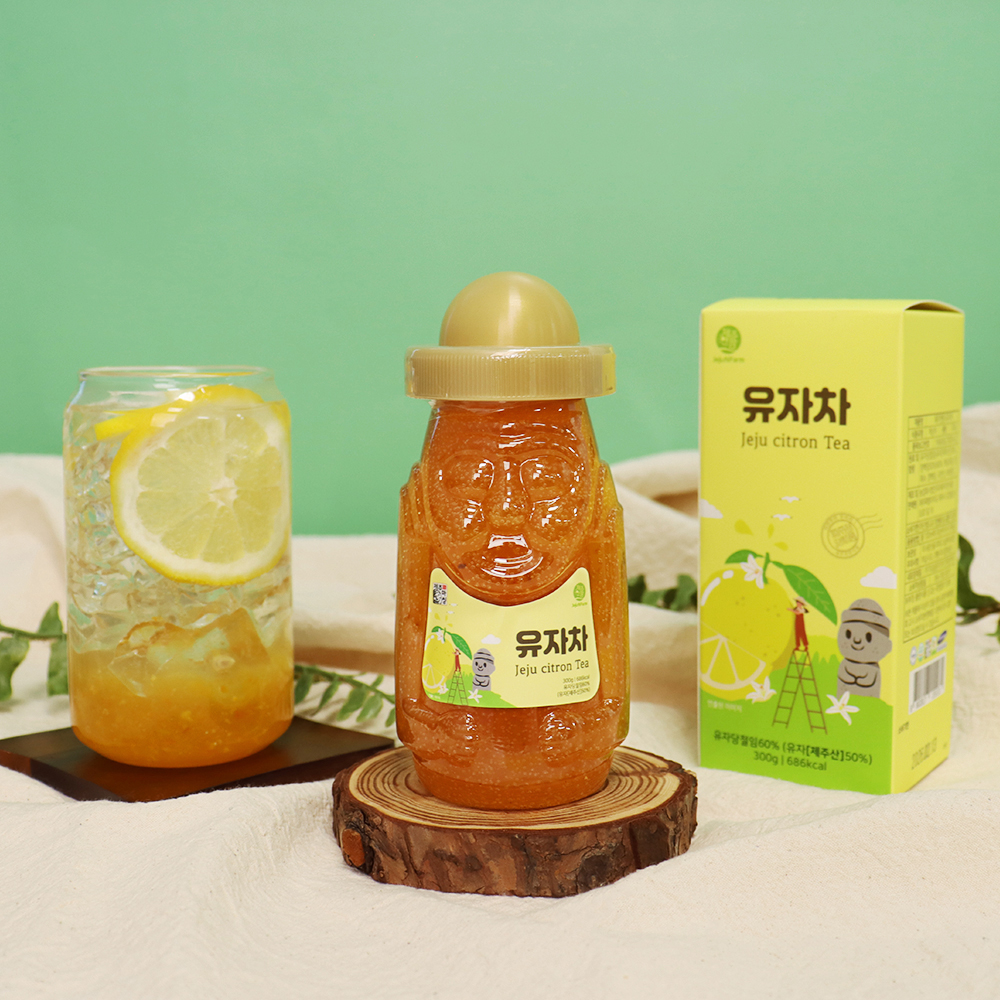 제주도 자연 유자차 300g - 상세 이미지 4