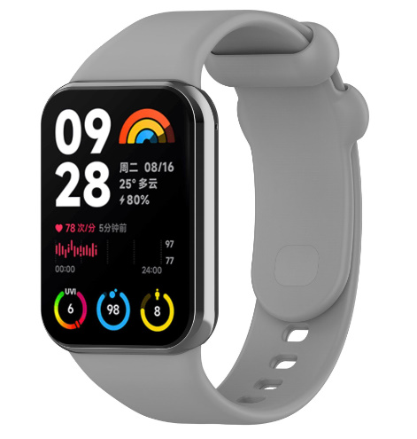 샤오미 미밴드 8 9 프로 / 레드미 워치 4 5 스트랩 실리콘 - 상세 이미지 3