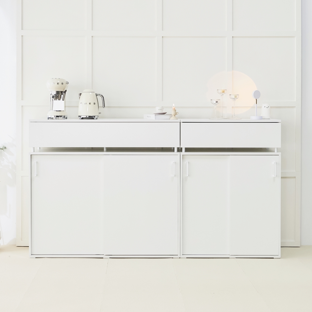 아르멜 슬라이드 슬라이딩 수납장 공간분리 미닫이 안방 800