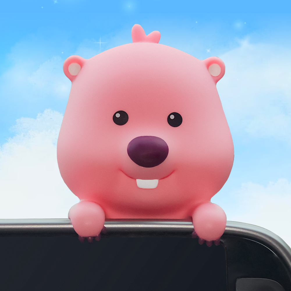 벨르아망 잔망루피 캐릭터 차량용 모니터 네비게이션 방향제 걸이형 블랙체리