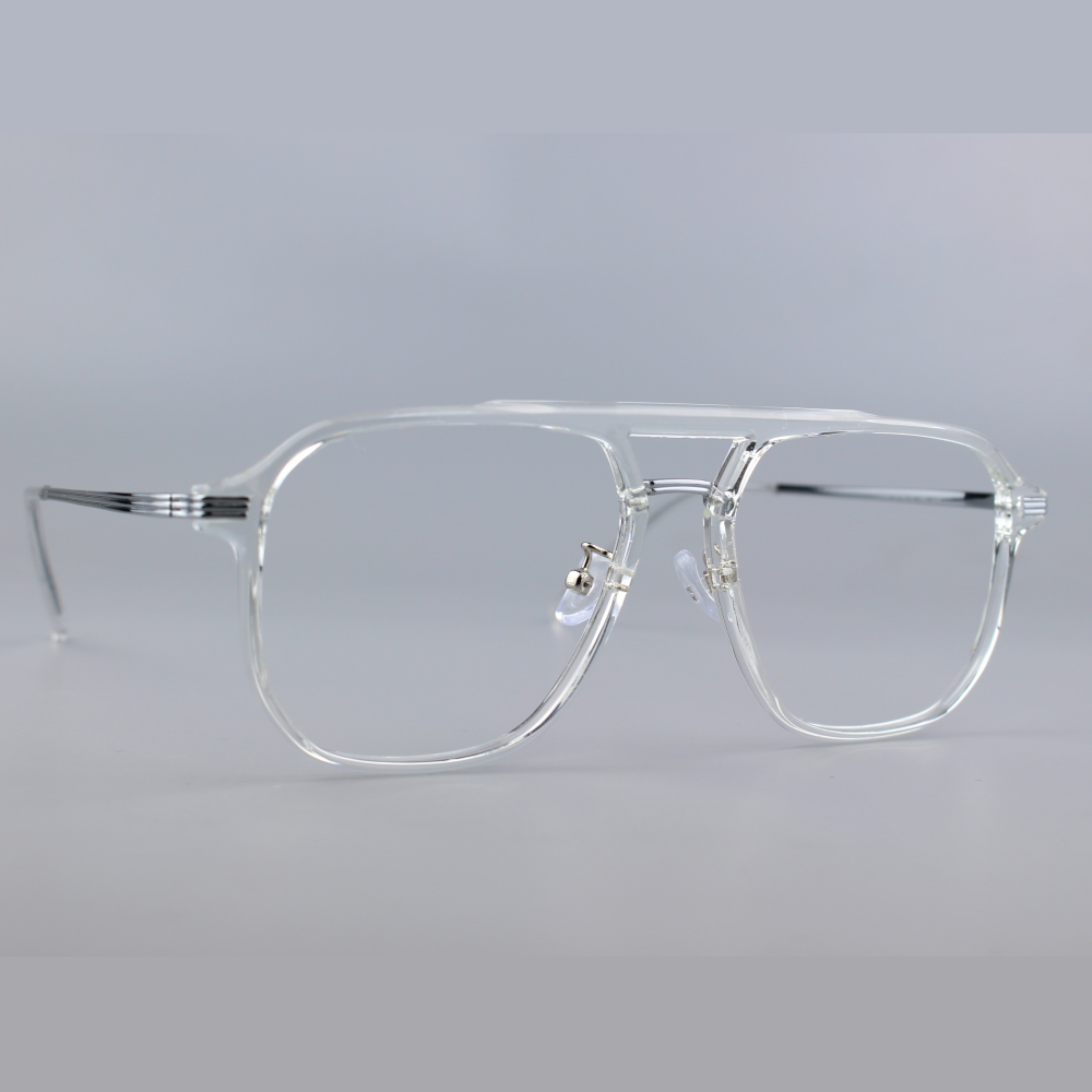 투명 투브릿지안경 보잉 뿔테안경 블루라이트차단 변색렌즈 대두 잠자리 가벼운안경테