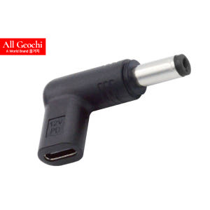 C타입 to 12V DC 노트북 변환 젠더 컨버터 외경 5.5mm 내경 ... 개봉기 | 실사용 후기 - 상품 이미지 1
