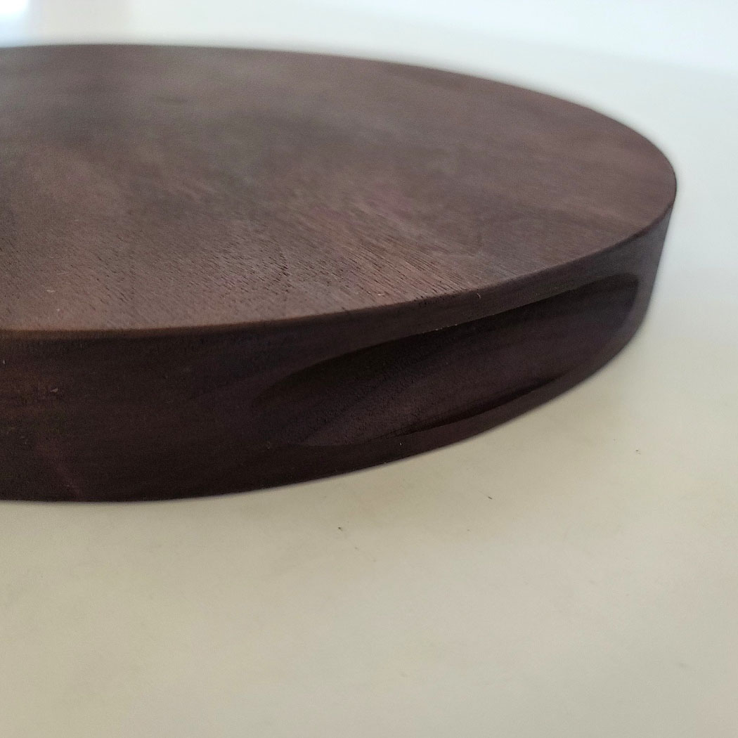 파블로 원형도마 통원목 나무도마 플레이팅 치즈보드 캄포 25cm 이미지 7