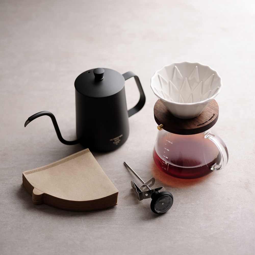 홀츠클로츠 A27드리퍼 홈카페세트 핸드드립세트 도자기드리퍼 커피추출기 화이트 1~2인용