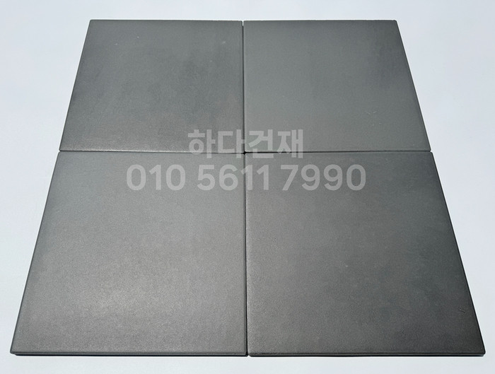 테라코타타일 300x300x11T 그레이 외벽 바닥타일 / 하다건재 점토타일