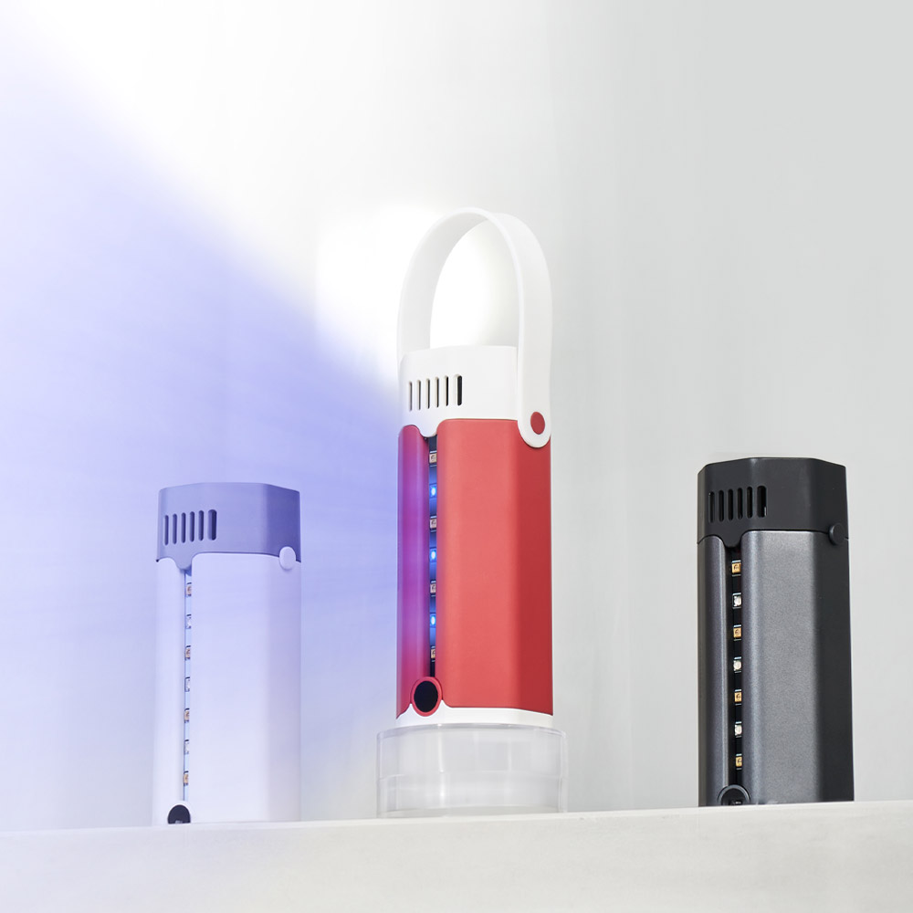 홈리아 UV-C 헬멧 살균기 휴대용 LED 자외선 소독기 미니 모자 HS-200C - 상품 이미지