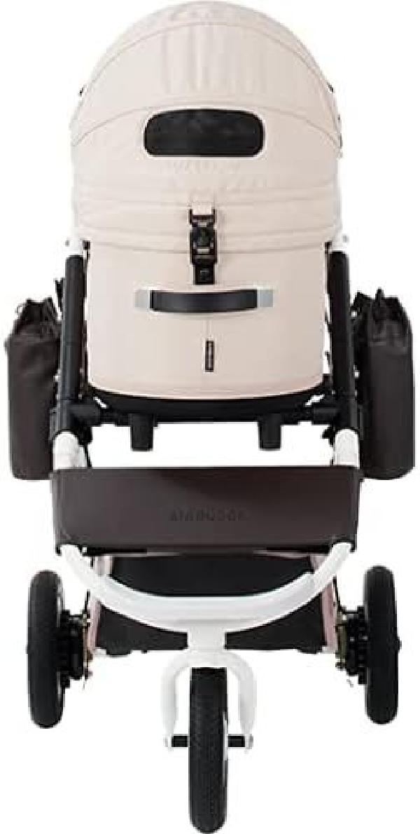 에어버기 돔3 블러썸 레귤러 대형견 중형견 강아지 고양이 접이식 브레이크 모델 개모차