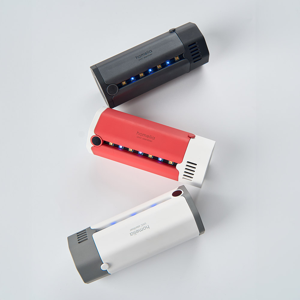 홈리아 UV-C 헬멧 살균기 휴대용 LED 자외선 소독기 미니 모자 HS-200C - 상세 이미지 5
