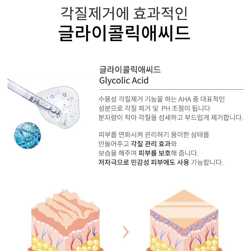 노워싱필링제 얼굴 각질제거 모공 연화제 피지 셀프박피 - 상세 이미지 5