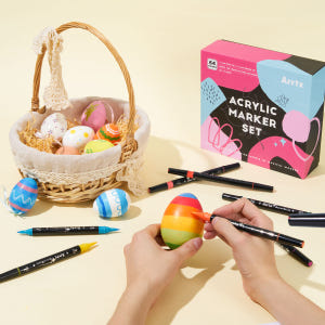 아트엑스 아크릴 마카펜 표준형 64색 세트 전문가용 실사용 후기 | 효과 있을까? - 상품 이미지 2