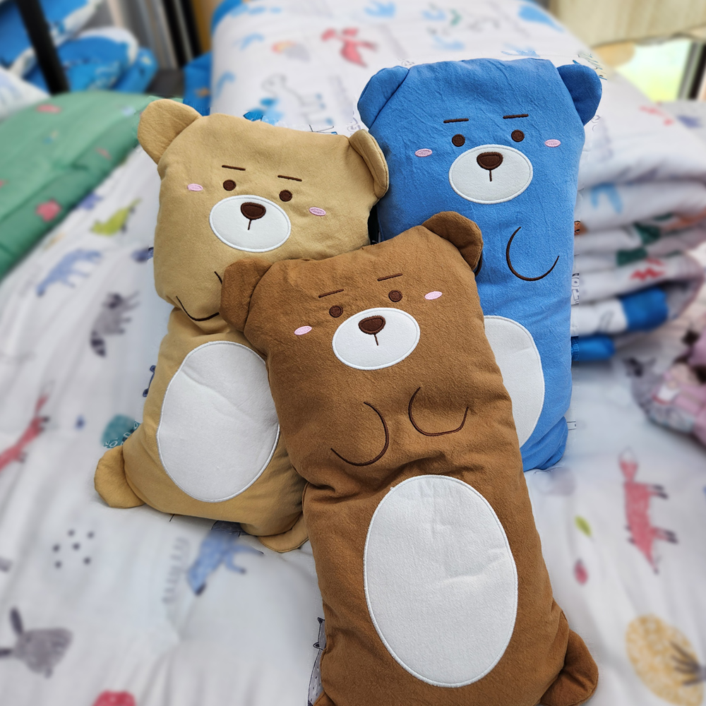 더베딩샵 베어 애착인형베개 메밀베개 곰돌이베개 - 상세 이미지 5