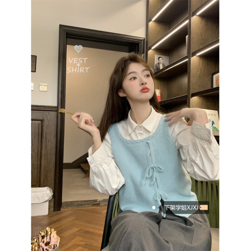 조선의 사랑꾼 48회 강수지 니트 조끼 로맨틱 데이트룩 의상 옷 패션 - 상세 이미지 2