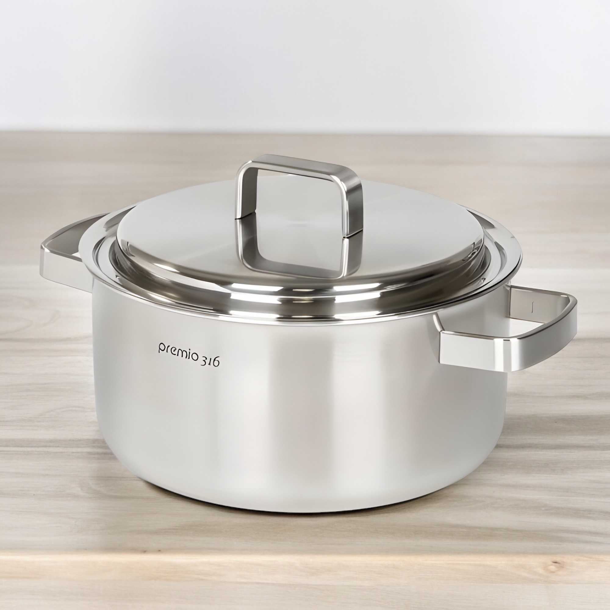 엘솜 통5중 스테인리스 316 냄비 찌개 인덕션 24cm - 메인 이미지