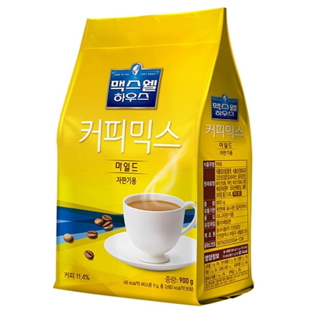 맥스웰하우스 마일드커피믹스 900gx12봉 1박스 다방커피파우더