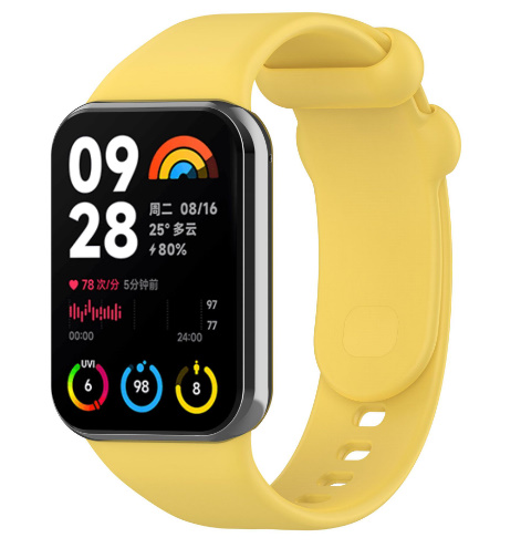 샤오미 미밴드 8 9 프로 / 레드미 워치 4 5 스트랩 실리콘 - 상세 이미지 5