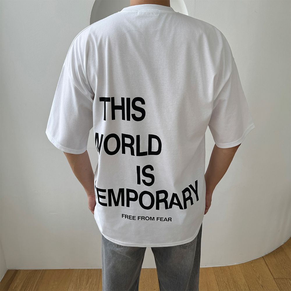 1+1 남자프린팅반팔 쿨티셔츠 - 상세 이미지 4