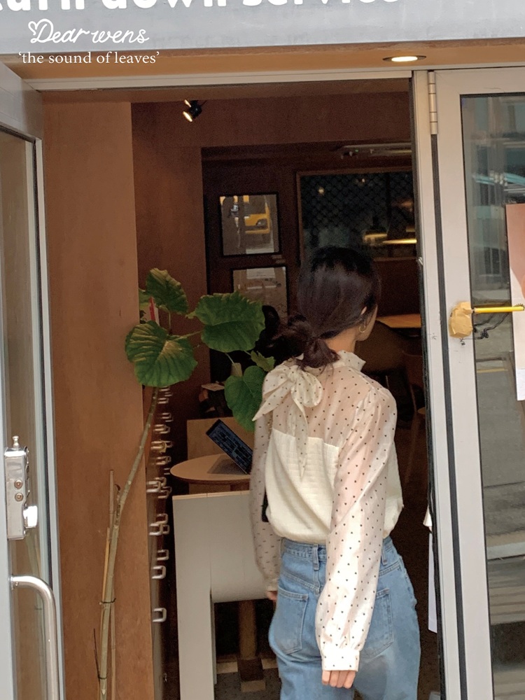 조선의 사랑꾼 48회 김지민 블라우스 도트 시스루 의상 옷 패션 - 상세 이미지 2