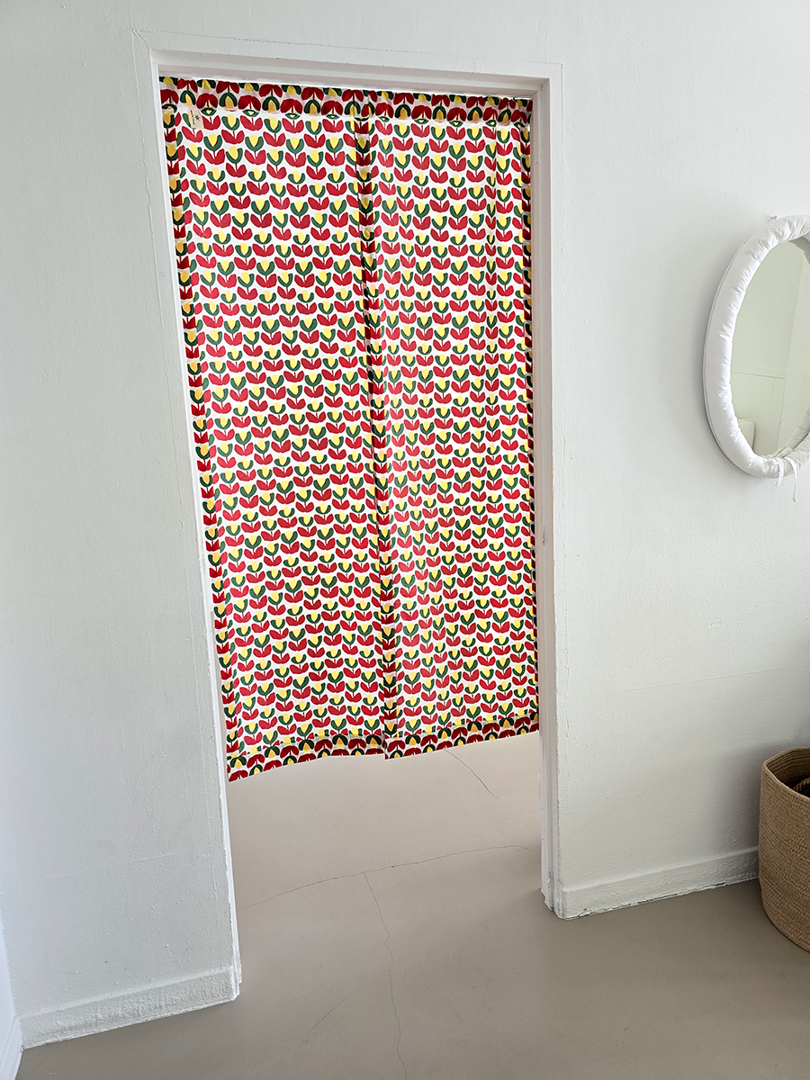 블랑쉬 라도노추추 레드 튤립 60수 바란스커튼 90x160 (자체제작) - 상세 이미지 4