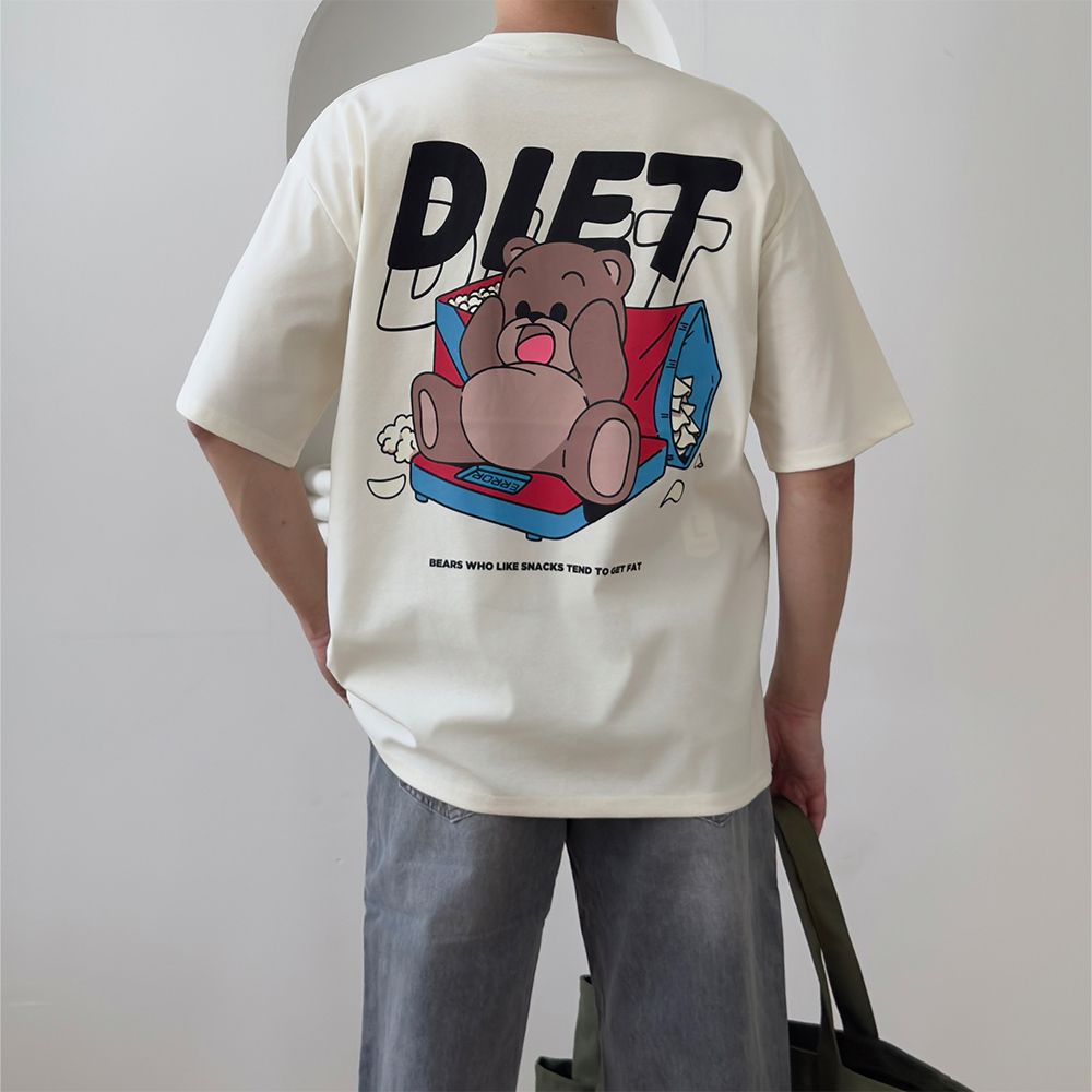 쿨티 냉감티셔츠 남자프린팅반팔 - 상세 이미지 2