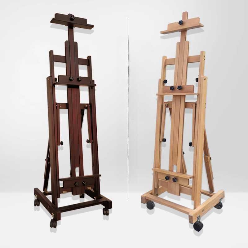 나무이젤 액자받침대 전시회 그림 화판 원목 이젤 - 상세 이미지 2