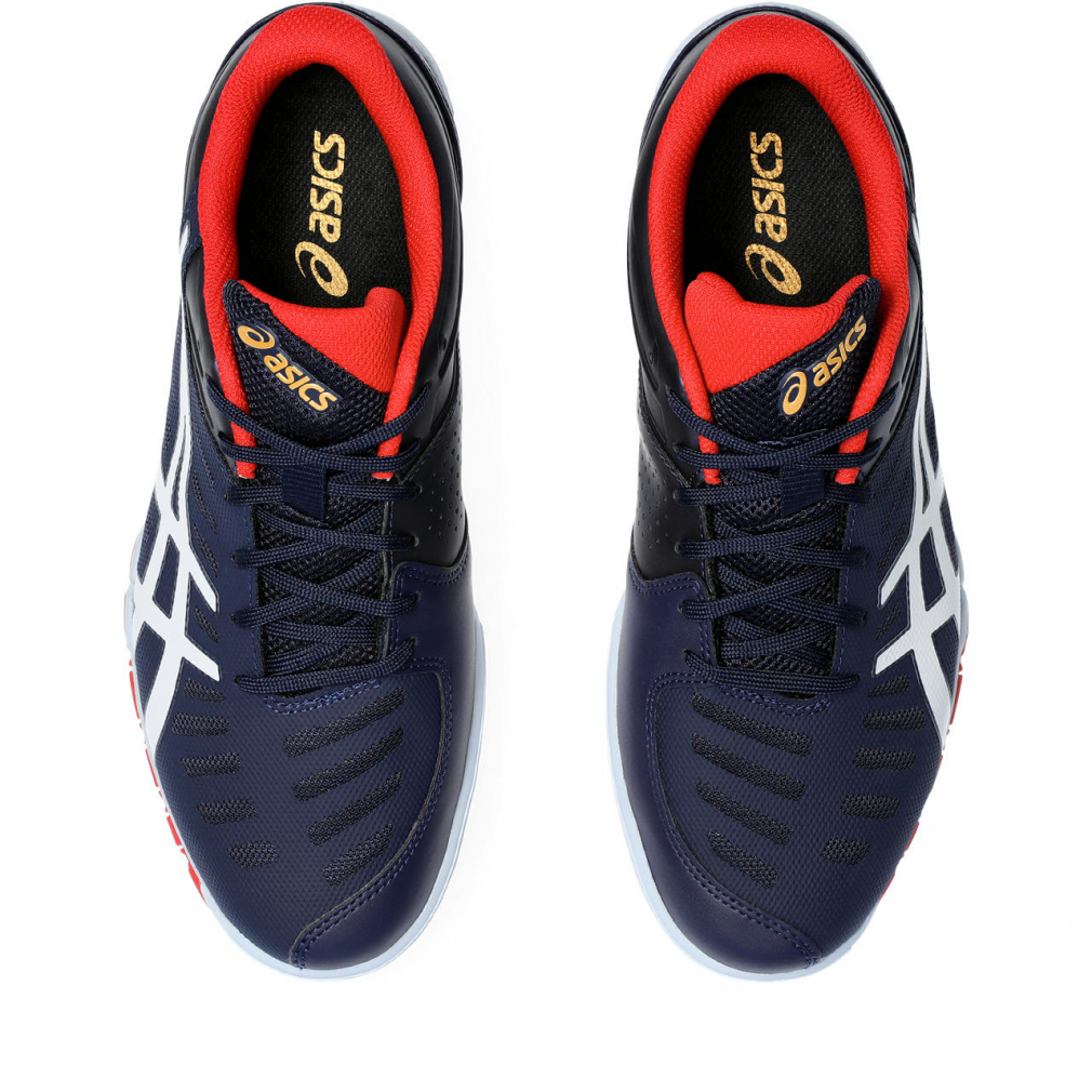 아식스 Asics 어택 엑스카운터2 탁구화 2E 1073A002 네이비x레드 - 상세 이미지 5