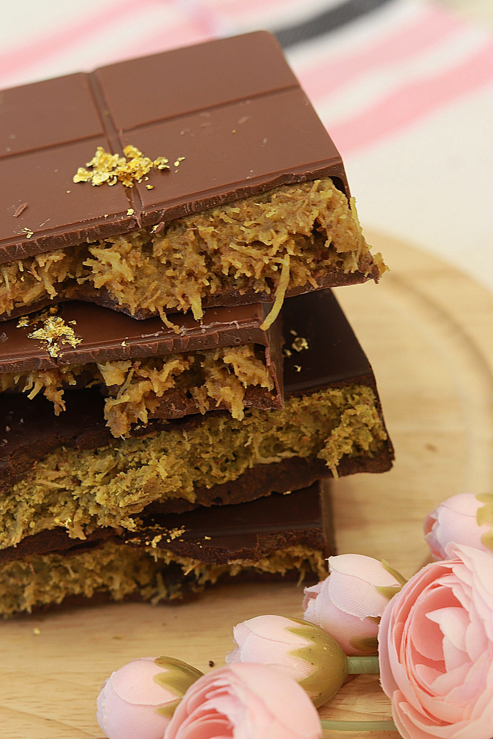 수제 두바이초콜릿 피스타치오 카다이프 선물 세트 다크 초콜릿 300g